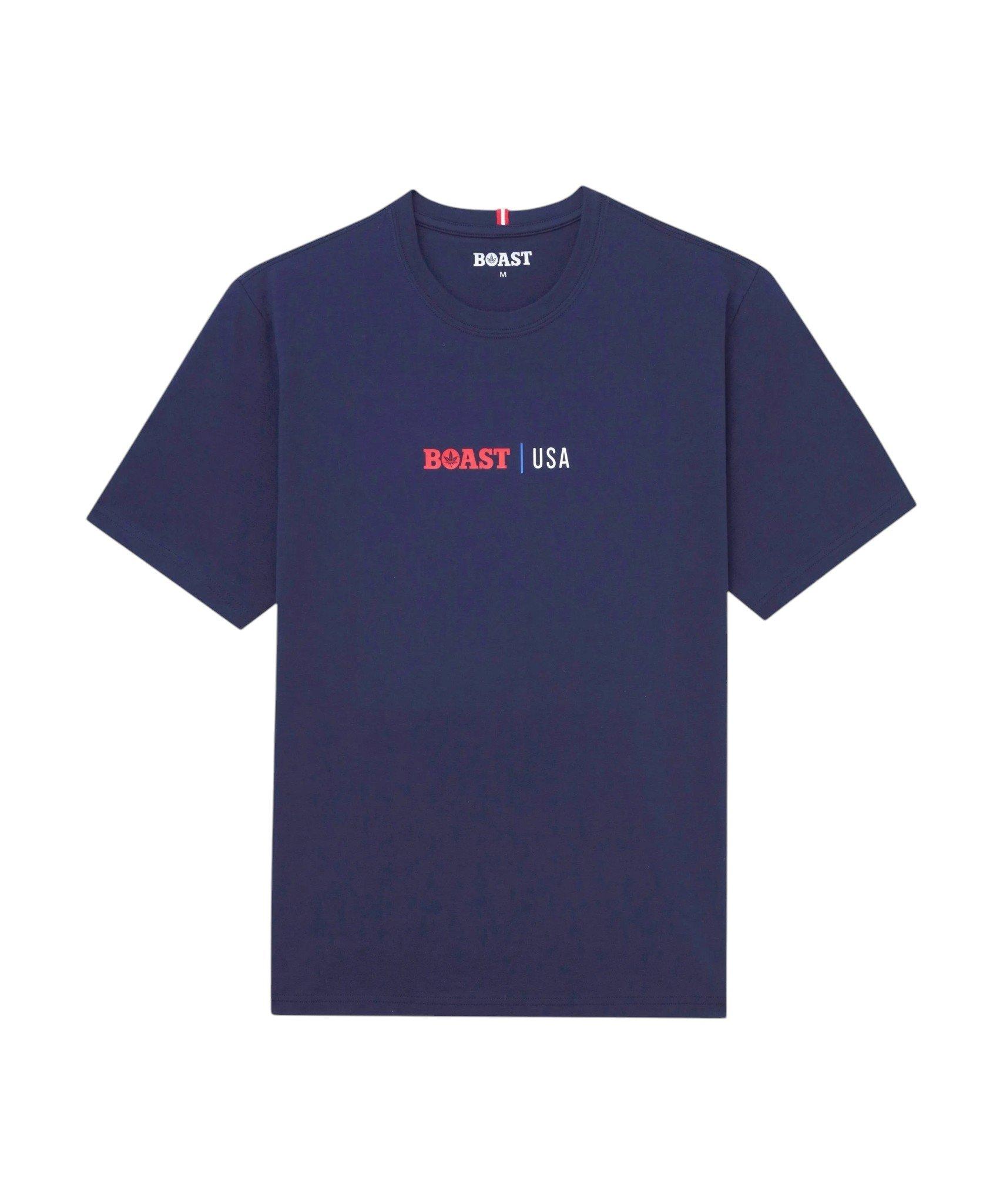 Boast Men's USA Tee - Navy - NAVY